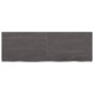 Ripiano Muro Grigio Scuro 120x40x4 cm Massello Rovere Trattato Ripiano Muro Grigio Scuro 120x40x4 cm Massello Rovere Trattato