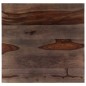 Tavolino da Caffè Grigio 60x60x35cm Legno Massello di Sheesham Tavolino da Caffè Grigio 60x60x35cm Legno Massello di Sheesham