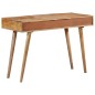 vidaXL Toletta da Trucco 112x45x76 cm Legno Massello di Mango vidaXL Toletta da Trucco 112x45x76 cm Legno Massello di Mango