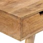 vidaXL Toletta da Trucco 112x45x76 cm Legno Massello di Mango vidaXL Toletta da Trucco 112x45x76 cm Legno Massello di Mango