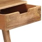 vidaXL Toletta da Trucco 112x45x76 cm Legno Massello di Mango vidaXL Toletta da Trucco 112x45x76 cm Legno Massello di Mango