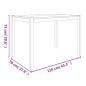 vidaXL Set da Pranzo 7 pz in Legno Massello di Acacia vidaXL Set da Pranzo 7 pz in Legno Massello di Acacia