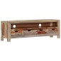 Mobile Porta TV in Legno Massello di Sheesham 130x30x40 cm Mobile Porta TV in Legno Massello di Sheesham 130x30x40 cm