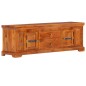 Mobile Porta TV 119x30x40 cm in Legno Massello di Acacia Mobile Porta TV 119x30x40 cm in Legno Massello di Acacia