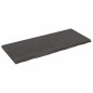 Ripiano Muro Grigio Scuro 120x50x4 cm Massello Rovere Trattato Ripiano Muro Grigio Scuro 120x50x4 cm Massello Rovere Trattato