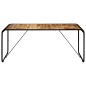 Tavolo da Pranzo 180x90x76 cm Legno Massello di Mango Grezzo Tavolo da Pranzo 180x90x76 cm Legno Massello di Mango Grezzo