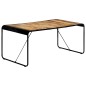 Tavolo da Pranzo 180x90x76 cm Legno Massello di Mango Grezzo Tavolo da Pranzo 180x90x76 cm Legno Massello di Mango Grezzo