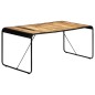 Tavolo da Pranzo 180x90x76 cm Legno Massello di Mango Grezzo Tavolo da Pranzo 180x90x76 cm Legno Massello di Mango Grezzo