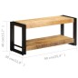 Mobile Porta TV 90x30x40 cm in Legno Massello di Mango Mobile Porta TV 90x30x40 cm in Legno Massello di Mango