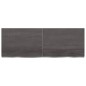 Ripiano Muro Grigio Scuro 140x50x6 cm Massello Rovere Trattato Ripiano Muro Grigio Scuro 140x50x6 cm Massello Rovere Trattato