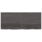 Ripiano Muro Grigio Scuro 140x60x6 cm Massello Rovere Trattato Ripiano Muro Grigio Scuro 140x60x6 cm Massello Rovere Trattato