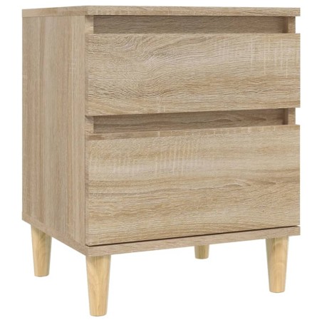 Comodino Rovere Sonoma 40x35x50 cm