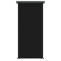 Tendalino Laterale per Balcone 117x250 cm Nero Tendalino Laterale per Balcone 117x250 cm Nero