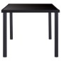 Set Sala da Pranzo 7 pz in Similpelle Scamosciata Marrone Set Sala da Pranzo 7 pz in Similpelle Scamosciata Marrone