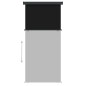 Tendalino Laterale per Balcone 117x250 cm Nero Tendalino Laterale per Balcone 117x250 cm Nero