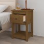 Comodini 2 pz Miele 40x35x61,5 cm in Legno Massello di Pino Comodini 2 pz Miele 40x35x61,5 cm in Legno Massello di Pino