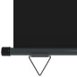 Tendalino Laterale per Balcone 117x250 cm Nero Tendalino Laterale per Balcone 117x250 cm Nero