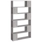 Libreria/Divisorio Grigio Sonoma 100x24x188 cm Libreria/Divisorio Grigio Sonoma 100x24x188 cm