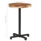 Tavolino da Bistrot Rotondo Ø50x75 cm in Legno di Acacia Tavolino da Bistrot Rotondo Ø50x75 cm in Legno di Acacia