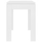 Tavolo da Pranzo Bianco 120x60x76 cm in Legno Multistrato Tavolo da Pranzo Bianco 120x60x76 cm in Legno Multistrato