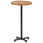 Tavolino da Bar Rotondo Ø60x110 cm in Legno Massello di Acacia Tavolino da Bar Rotondo Ø60x110 cm in Legno Massello di Acacia