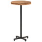 Tavolino da Bar Rotondo Ø60x110 cm in Legno Massello di Acacia Tavolino da Bar Rotondo Ø60x110 cm in Legno Massello di Acacia
