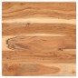 Tavolino da Bistrot Quadrato 50x50x75 cm in Massello di Acacia Tavolino da Bistrot Quadrato 50x50x75 cm in Massello di Acacia