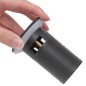 Scarico a Pressione Funzione Troppopieno Grigio 6,4x6,4x9,1cm Scarico a Pressione Funzione Troppopieno Grigio 6,4x6,4x9,1cm