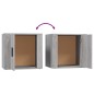 Comodino Grigio Sonoma 50x39x47 cm Comodino Grigio Sonoma 50x39x47 cm