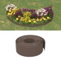 vidaXL Bordature da Giardino 2 pz Marroni 10 m 20 cm in Polietilene vidaXL Bordature da Giardino 2 pz Marroni 10 m 20 cm in Polietilene