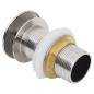 Scarico a Pressione Senza Troppopieno Cromo 6,4x6,4x9,1cm Scarico a Pressione Senza Troppopieno Cromo 6,4x6,4x9,1cm