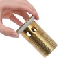 Scarico a Pressione con Troppopieno Oro 6,4x6,4x9,1 cm Scarico a Pressione con Troppopieno Oro 6,4x6,4x9,1 cm