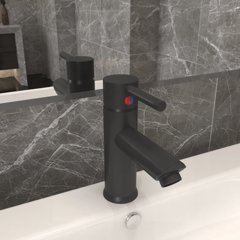 Rubinetto per Lavabo del Bagno Grigio 130x176 mm Rubinetto per Lavabo del Bagno Grigio 130x176 mm