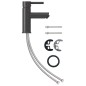 Rubinetto per Lavabo del Bagno Grigio 130x176 mm Rubinetto per Lavabo del Bagno Grigio 130x176 mm