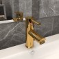 Rubinetto per Lavabo del Bagno Oro 130x176 mm Rubinetto per Lavabo del Bagno Oro 130x176 mm