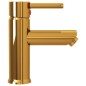Rubinetto per Lavabo del Bagno Oro 130x176 mm Rubinetto per Lavabo del Bagno Oro 130x176 mm