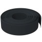 Bordature da Giardino 5 pz Nere 10 m 15 cm in Polietilene Bordature da Giardino 5 pz Nere 10 m 15 cm in Polietilene