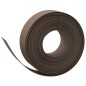 Bordature da Giardino 4 pz Marroni 10 m 15 cm in Polietilene Bordature da Giardino 4 pz Marroni 10 m 15 cm in Polietilene