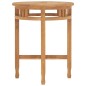 Tavolino da Bistrot Ø60x60 cm in Massello di Teak Tavolino da Bistrot Ø60x60 cm in Massello di Teak