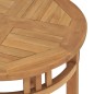 Tavolino da Bistrot Ø60x60 cm in Massello di Teak Tavolino da Bistrot Ø60x60 cm in Massello di Teak