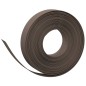 Bordature da Giardino 3 pz Marroni 10 m 10 cm in Polietilene Bordature da Giardino 3 pz Marroni 10 m 10 cm in Polietilene