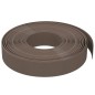 Bordature da Giardino 3 pz Marroni 10 m 10 cm in Polietilene Bordature da Giardino 3 pz Marroni 10 m 10 cm in Polietilene