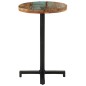 vidaXL Tavolo da Bistrot Rotondo Ø50x75 cm Legno Massello di Recupero vidaXL Tavolo da Bistrot Rotondo Ø50x75 cm Legno Massello di Recupero