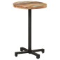 vidaXL Tavolo da Bistrot Rotondo Ø50x75 cm Legno Massello di Recupero vidaXL Tavolo da Bistrot Rotondo Ø50x75 cm Legno Massello di Recupero