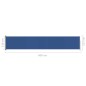 Tenda Laterale Retrattile per Patio 117x600 cm Blu Tenda Laterale Retrattile per Patio 117x600 cm Blu