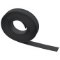 Bordature da Giardino 3 pz Nere 10 m 10 cm in Polietilene Bordature da Giardino 3 pz Nere 10 m 10 cm in Polietilene