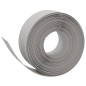 Bordature da Giardino 4 pz Grigie 10 m 20 cm in Polietilene Bordature da Giardino 4 pz Grigie 10 m 20 cm in Polietilene