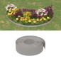 vidaXL Bordature da Giardino 3 pz Grigie 10 m 15 cm in Polietilene vidaXL Bordature da Giardino 3 pz Grigie 10 m 15 cm in Polietilene