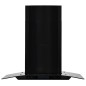 Cappa Aspirante a Muro Acciaio Inox 756 m³/h 60 cm Nera Cappa Aspirante a Muro Acciaio Inox 756 m³/h 60 cm Nera
