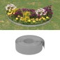 vidaXL Bordature da Giardino 2 pz Grigie 10 m 15 cm in Polietilene vidaXL Bordature da Giardino 2 pz Grigie 10 m 15 cm in Polietilene